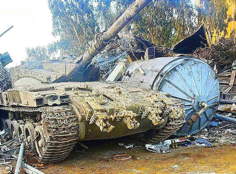 Tanque Israel Robado Aparece Abandonado Un Merkava