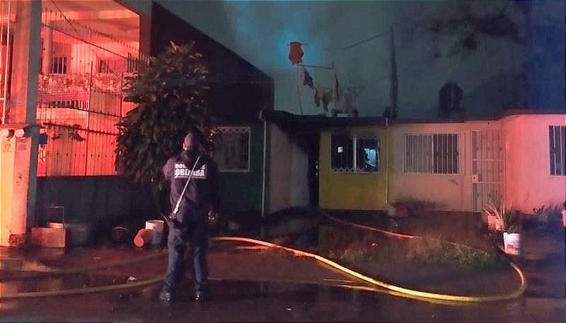 POR FUGA EXPLOTA TANQUE DE GAS Sin lesionados pero si daños materiales