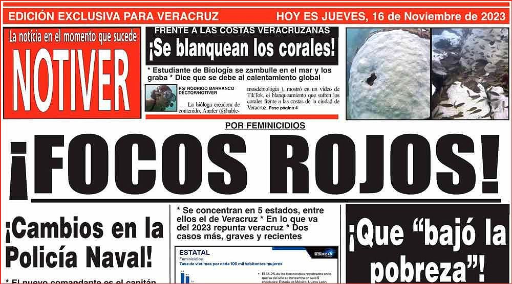 La Portada Jueves De Noviembre