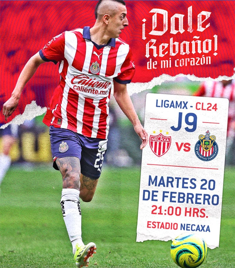 SE JUEGA ADELANTADA JORNADA 9 EN LA LIGA MX Chivas Visita Al