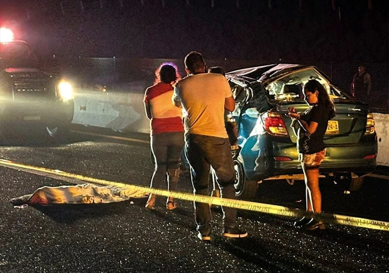 ES UNA NIÑA DE 6 AÑOS LA VÍCTIMA FATAL DE LA VOLCADURA EN LA CARRETERA