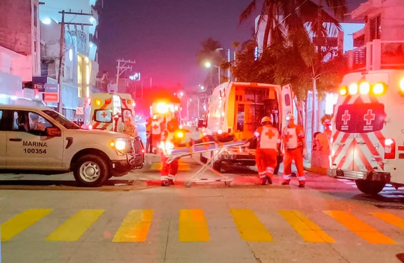 Motociclistas Heridos Cuando Eran Perseguidos Por Marinos