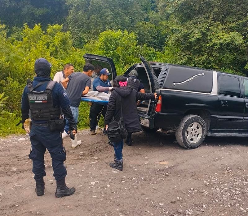 CAMPESINO CAYÓ EN PROFUNDO BARRANCO MUNICIPIO DE MARIANO ESCOBEDO