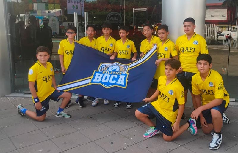 Atl Tico Boca Mantiene Buen Paso En El Futbol Infantil Y Juvenil