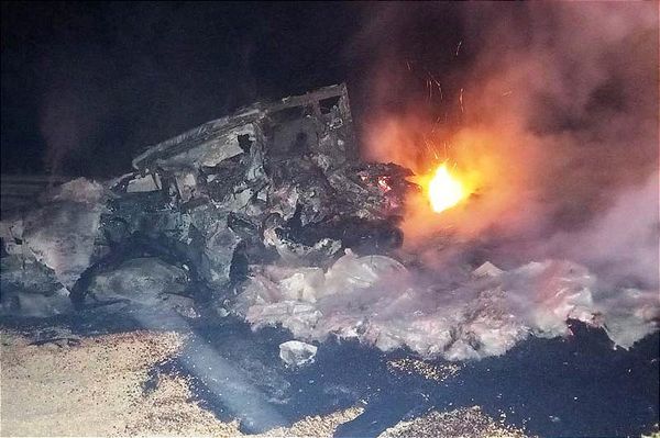 Trailero Muere Carbonizado En La Autopista A La Tinaja