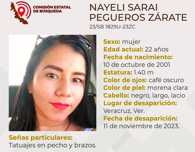 ¡desaparece Nayeli Sarai 2453