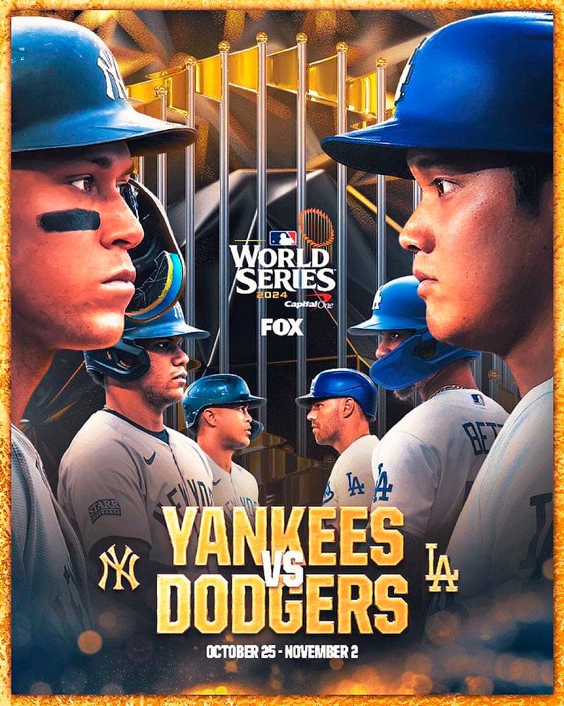 ¡DODGERS Y YANKEES, A LA SERIE MUNDIAL!