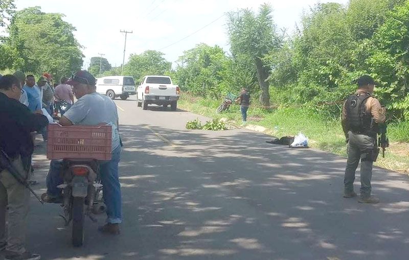 ¡Campesino se mata en su “caballo de acero”!