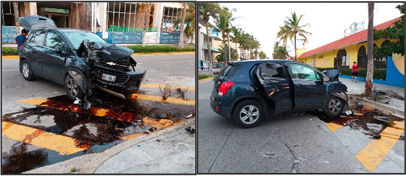 ¡POR PESTAÑAZO CHOCÓ CON EL “COCO”!