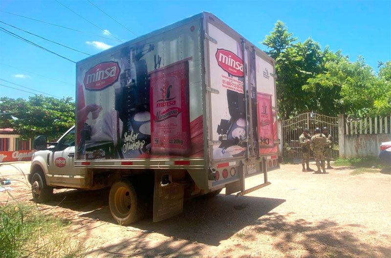 ASEGURAN CAMIONETA DE “MINSA” ROBADA CON VIOLENCIA!