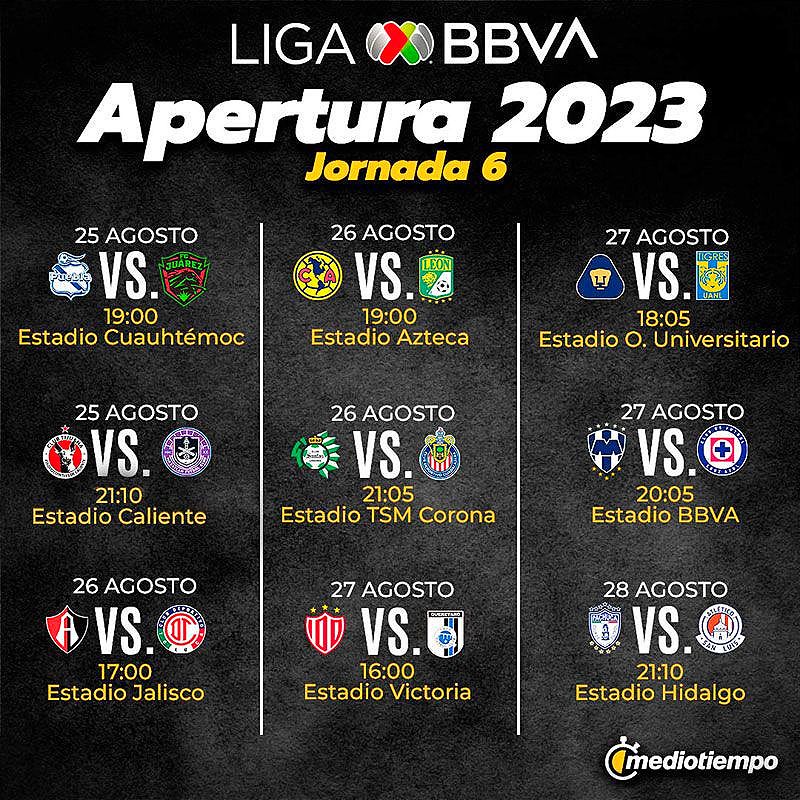 ¡CON DOBLE CARTELERA ARRANCA HOY LA JORNADA 6E!