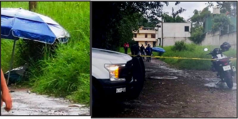 ¡Dejan un decapitado embolsado en Coatepec!