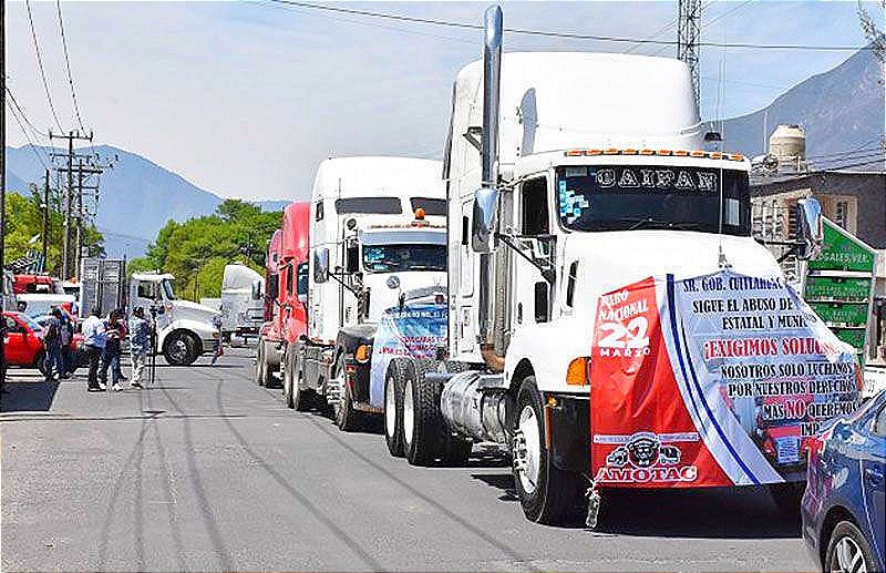 ¡TREGUA DE LOS TRANSPORTISTAS!