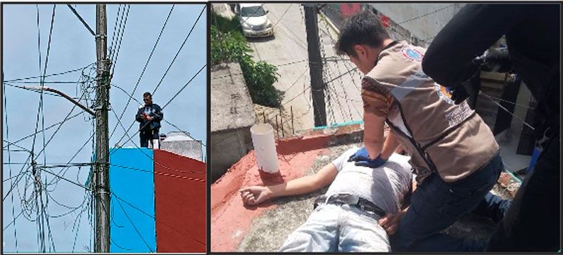 ¡PINTOR MUERE ELECTROCUTADO EN ALTOTONGA!