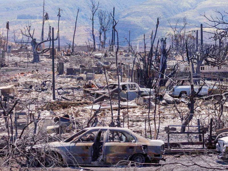 ¡Sube a 106 la cifra de muertos por incendios en Hawái!