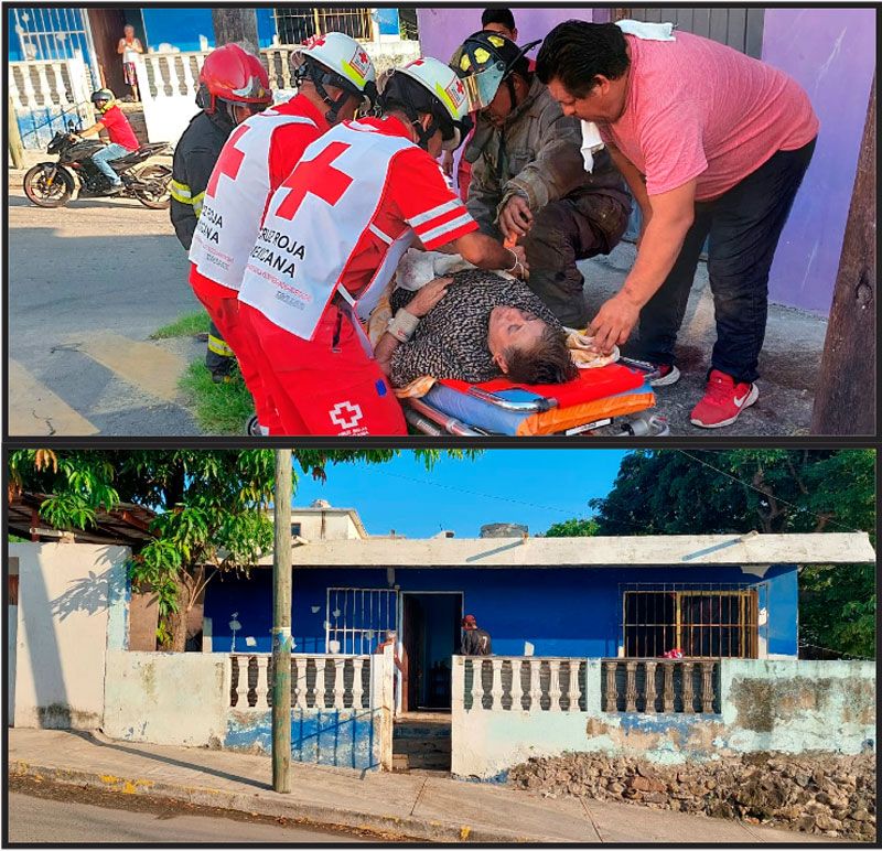 SALE A TRABAJAR Y SU ESPOSA QUEMA LA CASA