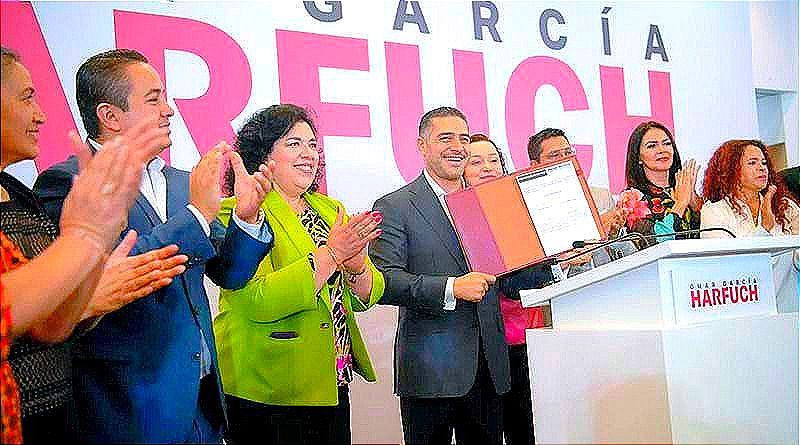 ¡GARCÍA HARFUCH SE REGISTRA POR MORENA PARA LA CDMX! -Y Va Con Todo