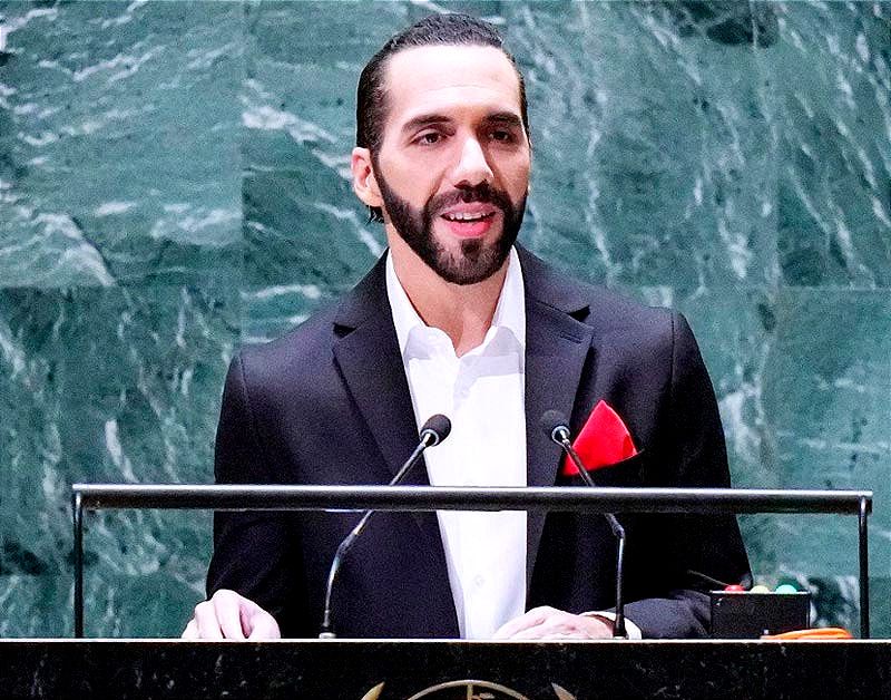 ¡Nayib Bukele presume en la ONU su "éxito"!