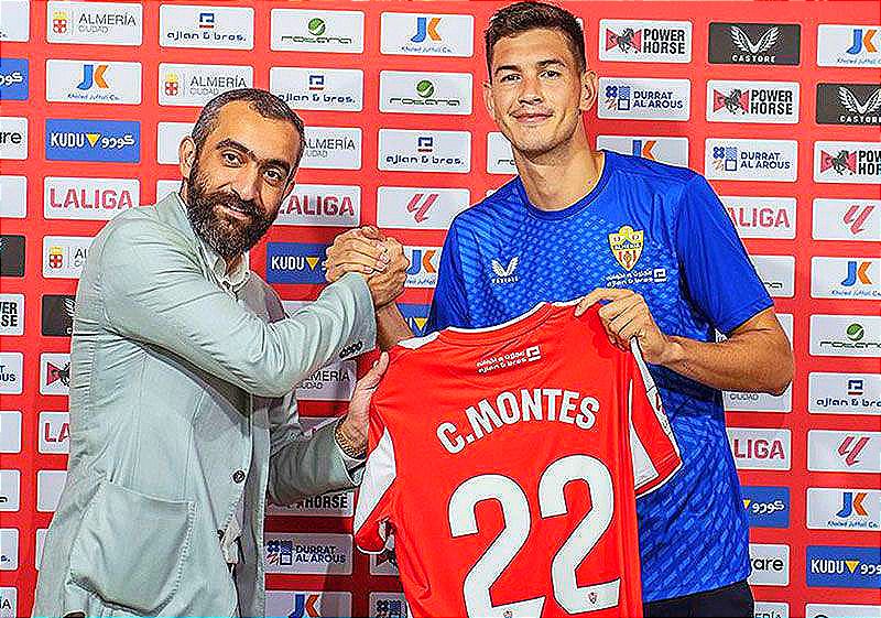 ¡ALMERÍA PRESENTA AL DEFENSA MEXICANO CÉSAR MONTES!