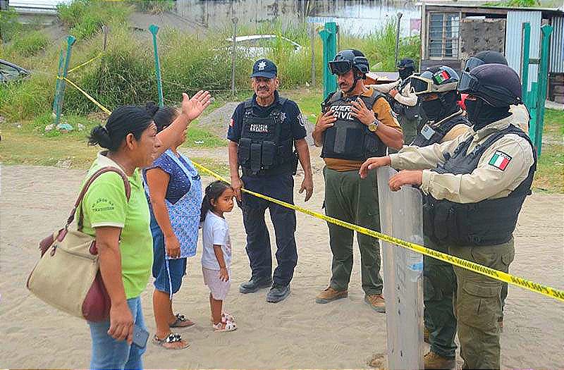 ¡DESALOJAN A FAMILIAS DE TERRENO EN EL KILÓMETRO 13.5!