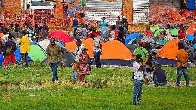 ¡EXIGEN BRIGADAS Y ALOJAMIENTO! -Para Migrantes en Tláhuac