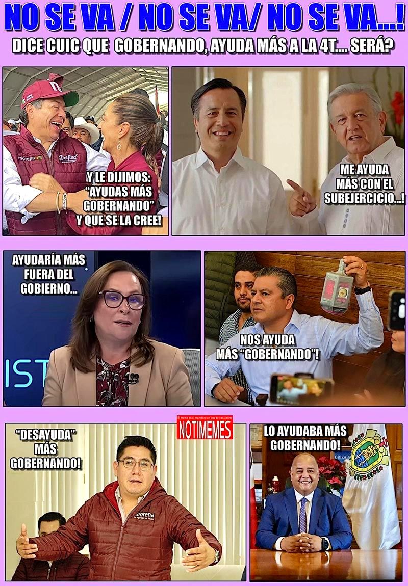 NOTI-MEME -NO SE VA/ NO SE VA/ NO SE VA...!