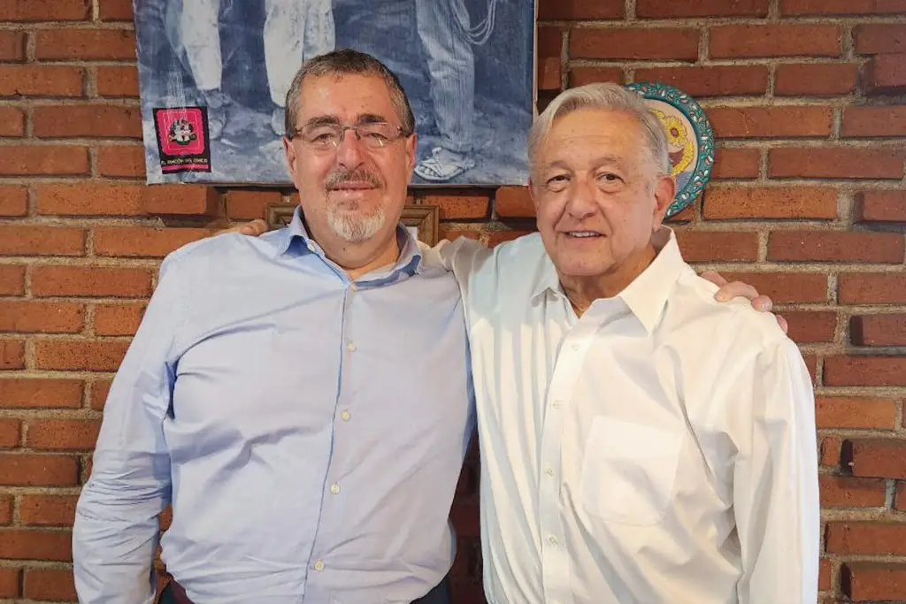 ¡AMLO SE REÚNE CON PRESIDENTE ELECTO DE GUATEMALA!