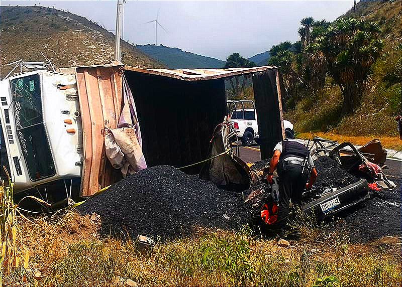 ¡MUERE APLASTADO POR 20 TONELADAS DE ASFALTO!