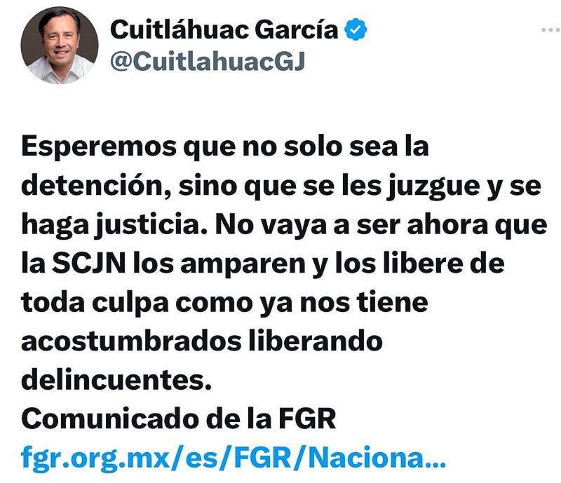 Los Siete Colaboradores de Duarte... ¡AMPARADOS! -algunos ni en el país están, se enoja el ex gobernador, dice que es mucha coincidencia