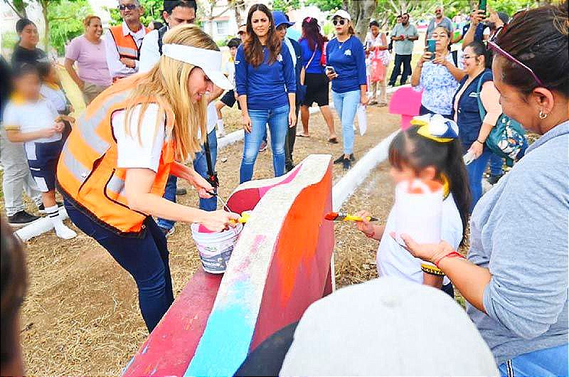 ¡“ADOPTA UN PARQUE” PROGRAMA DE PATI YU! -Ahora lo lleva al fraccionamiento Hacienda Sotavento