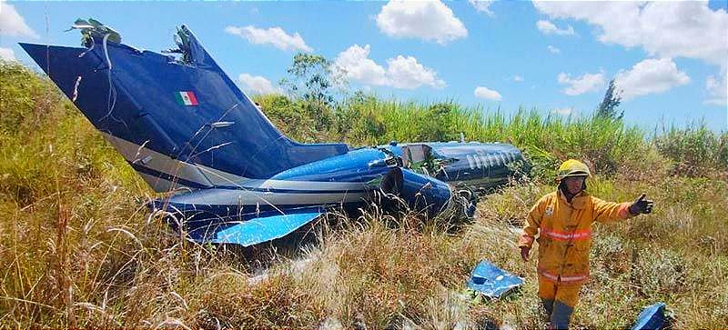 ¡ATERRIZAN DE PANZAZO! - *Venía de Chiapas, 7 Lesionados, En el Aeropuerto de "El Lencero"