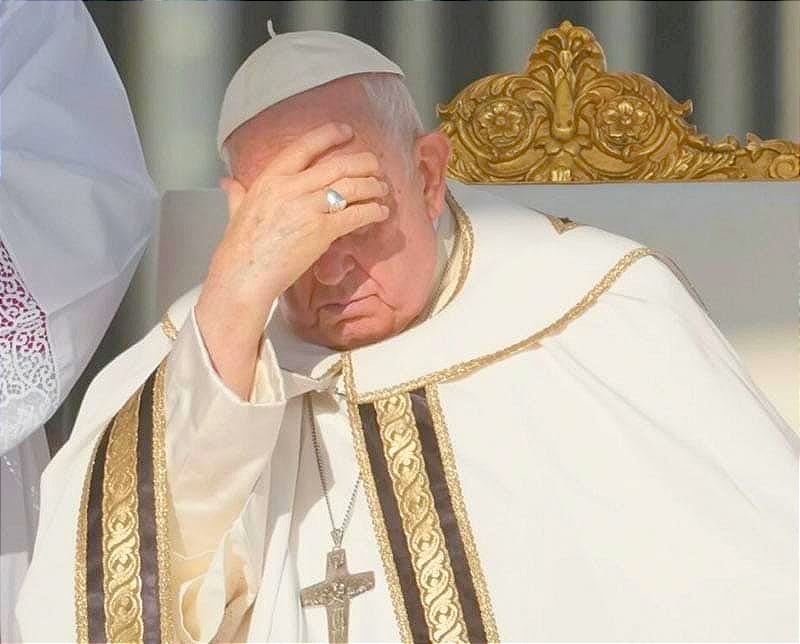 ¡SE “PONCHA” EL PAPA! -Por Gripe