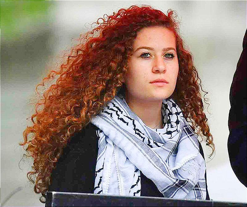 ¡DETIENEN A LA ÍCONO PALESTINA AHED TAMIMI! -Por "Incitación al Terrorismo"