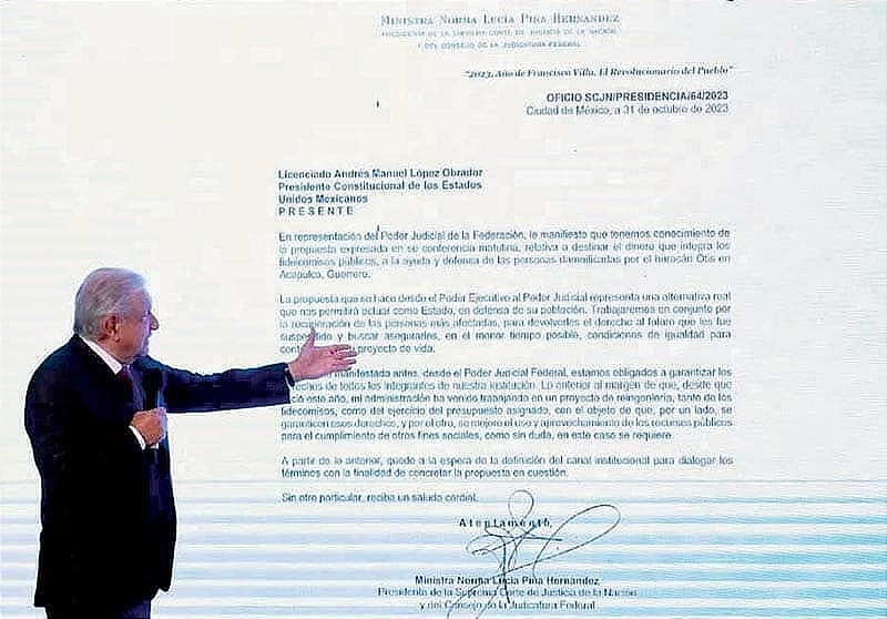 ¡“SOMETIERON A PIÑA A FUERTES PRESIONES”:AMLO!