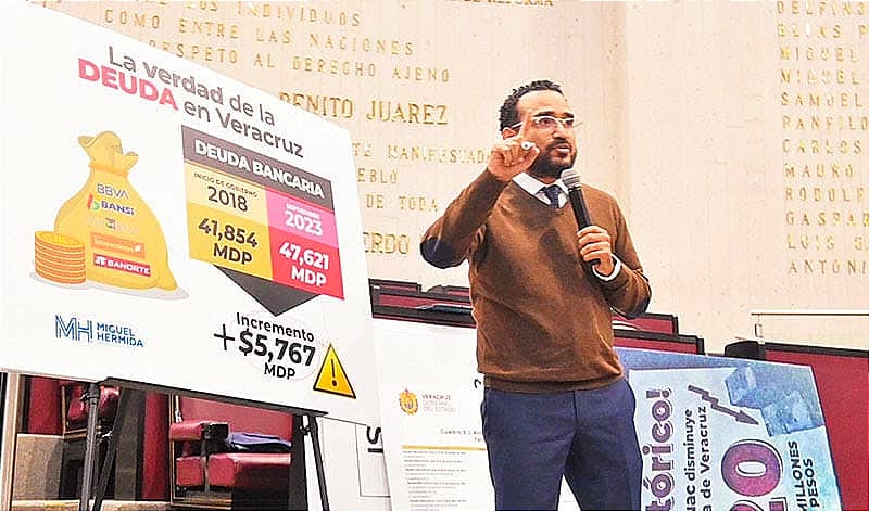 ¡HAY OTROS DATOS! -* Que la deuda bancaria sí subió *Finanzas dice que le metió el cupón cero