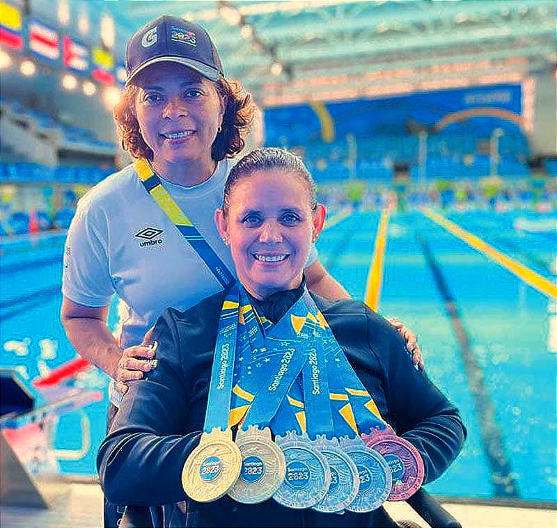 ¡NELY MIRANDA LLEGA A MÉXICO CARGADA CON SUS MEDALLAS! -Tras los Para-Panamericanos