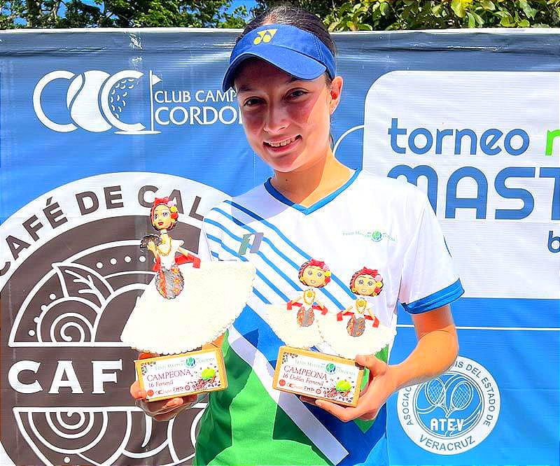 ¡HANNE ESTRADA GANA DE MANERA PERFECTA EL NACIONAL MASTER! -De Tenis Femenil