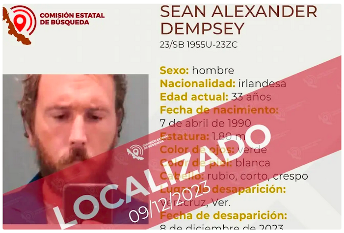 ENCUENTRAN A SEAN ALEXANDER!