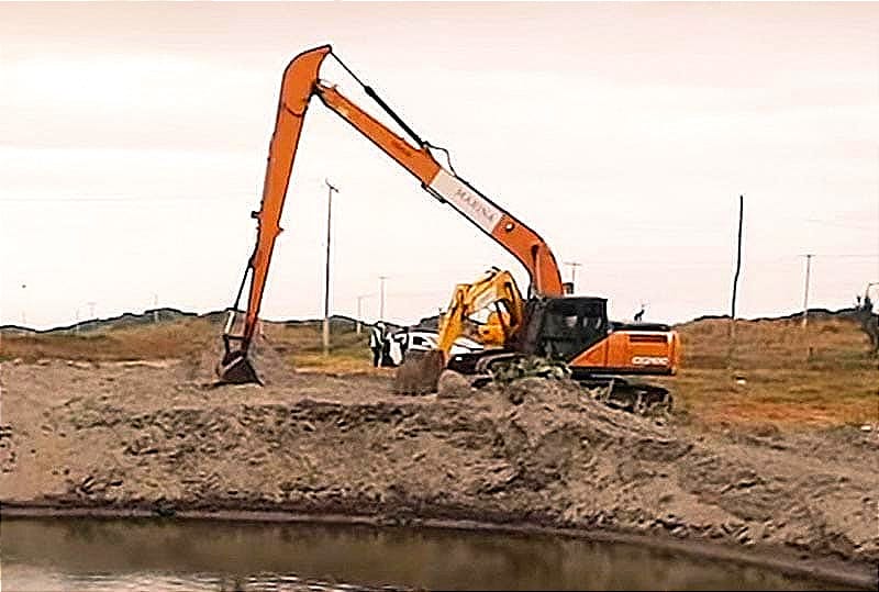 ¡DRAGAN CANAL QUE ENCHUFA A LA LAGUNA DE ALVARADO! -UN MILLÓN 200 MIL PESOS EN COMBUSTIBLE, EQUIPO ESPECIALIZADO, RENTA DE MAQUINARIA Y EQUIPO PERIFÉRICO.