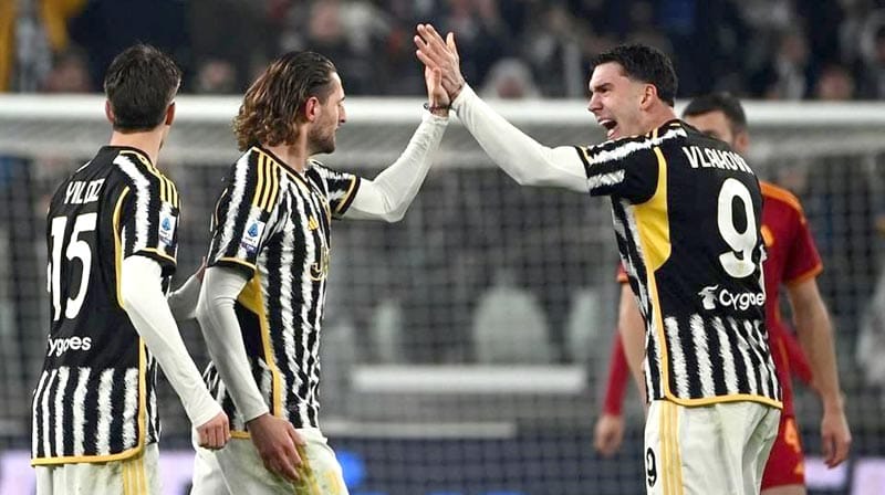 ¡LA JUVE REDUCE A 2 PUNTOS DIFERENCIA CON EL LÌDER EN EL CALCIO!