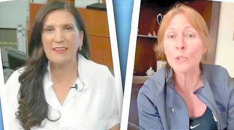 ¡SE PELEAN TATIANA CLOUTHIER Y KENIA! -POR MAQUÍO Y "POR SEGUIR SOLAPANDO A LOS DELINCUENTES DE PALACIO NACIONAL".