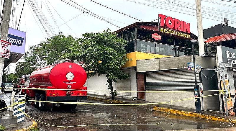 ¡SE INCENDIA EL RESTAURANTE “TORÍN” EN PLAYA LINDA!