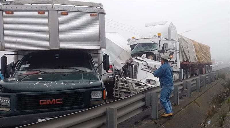 ¡CARAMBOLAZO EN LA AUTOPISTA!