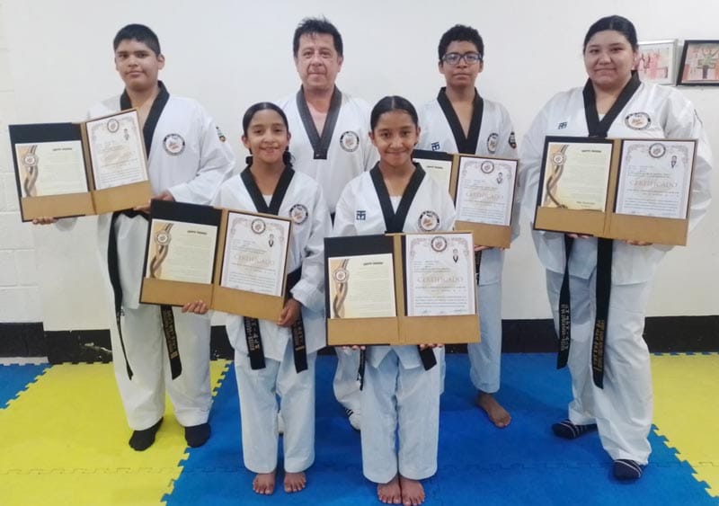 ¡SIGUEN AVANZANDO CINTAS NEGRAS DE KIDO TKD LA FLORIDA!