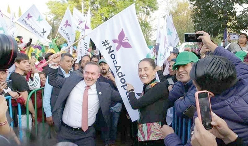 ¡PIDE RUBALCAVA A SHEINBAUM: ‘ADÓPTENOS’!