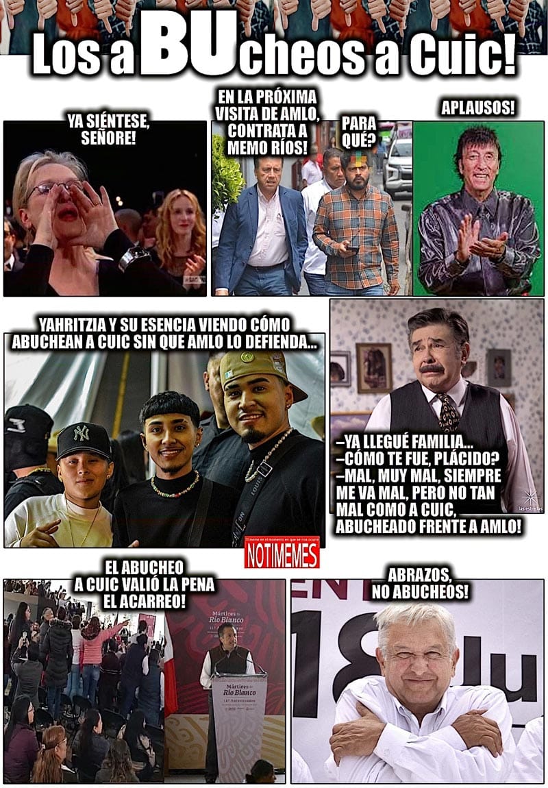 NOTI-MEME - LOS ABUCHEOS A CUIC!