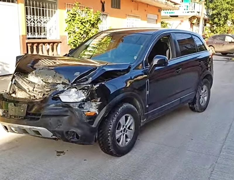 ¡NIÑA Y MAMÁ LESIONADAS EN UN ENCONTRONAZO!