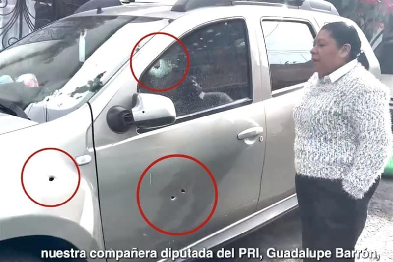 ¡ACALAMBRAN A DIPUTADA DEL PRI!