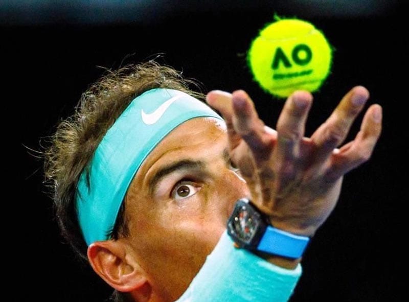 ¡RAFA NADAL SE VA DE DOBLES EN EL PRIMER PARTIDO DEL AÑO!