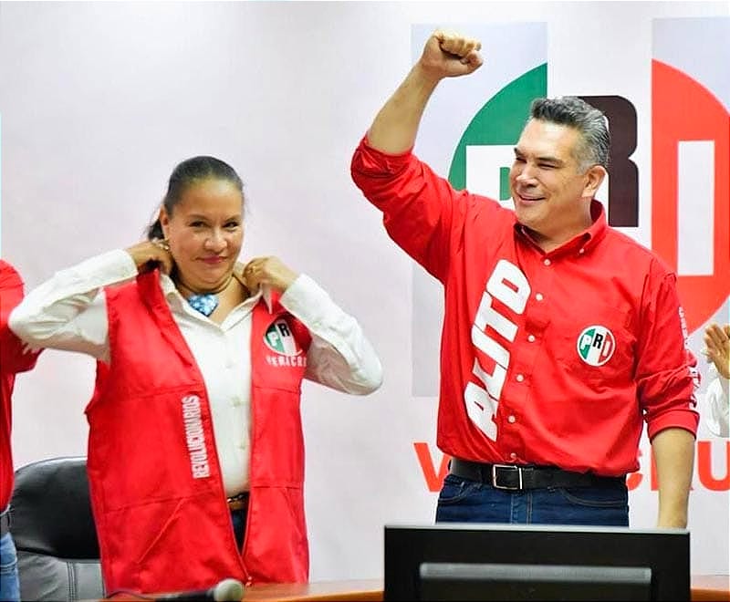 ¡VINO “ALITO”! -*Hasta le dio la bienvenida a líderes de la estructura del PVEM que se sumaron al PRI